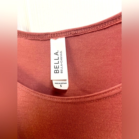 Bella flowy tank dusty pink , lightweight - Picture 2 of 3